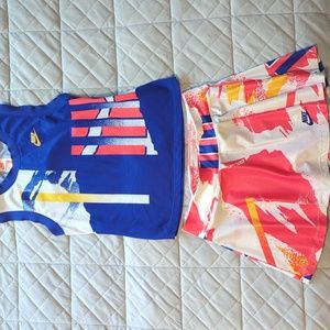 Nike Tennis US Open outfit. Top & Skirt both Medium.